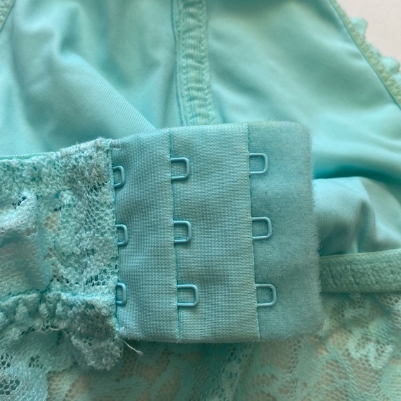 Victorias Secret XS Lace Bralette Baby Blue - Picture 7 of 8